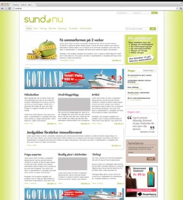Webbplats till Sund.nu