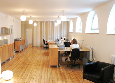Kontor i Stockholm.